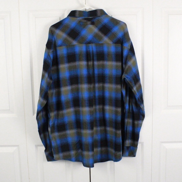 Legendary Whitetails Blue Flannel Shirt Size XL - Picture 7 of 8